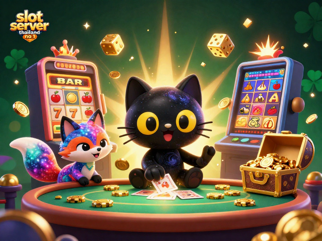 Experience the thrill of slot server thailand no 1 with vibrant cosmic visuals and engaging elements.