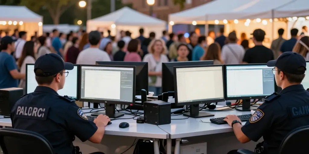 Security Services provided by trusted local professionals during community events.
